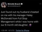 kaltak | Michelle Branch, aldatan kocasına tokat attığı için aile içi şiddetten tutuklandı