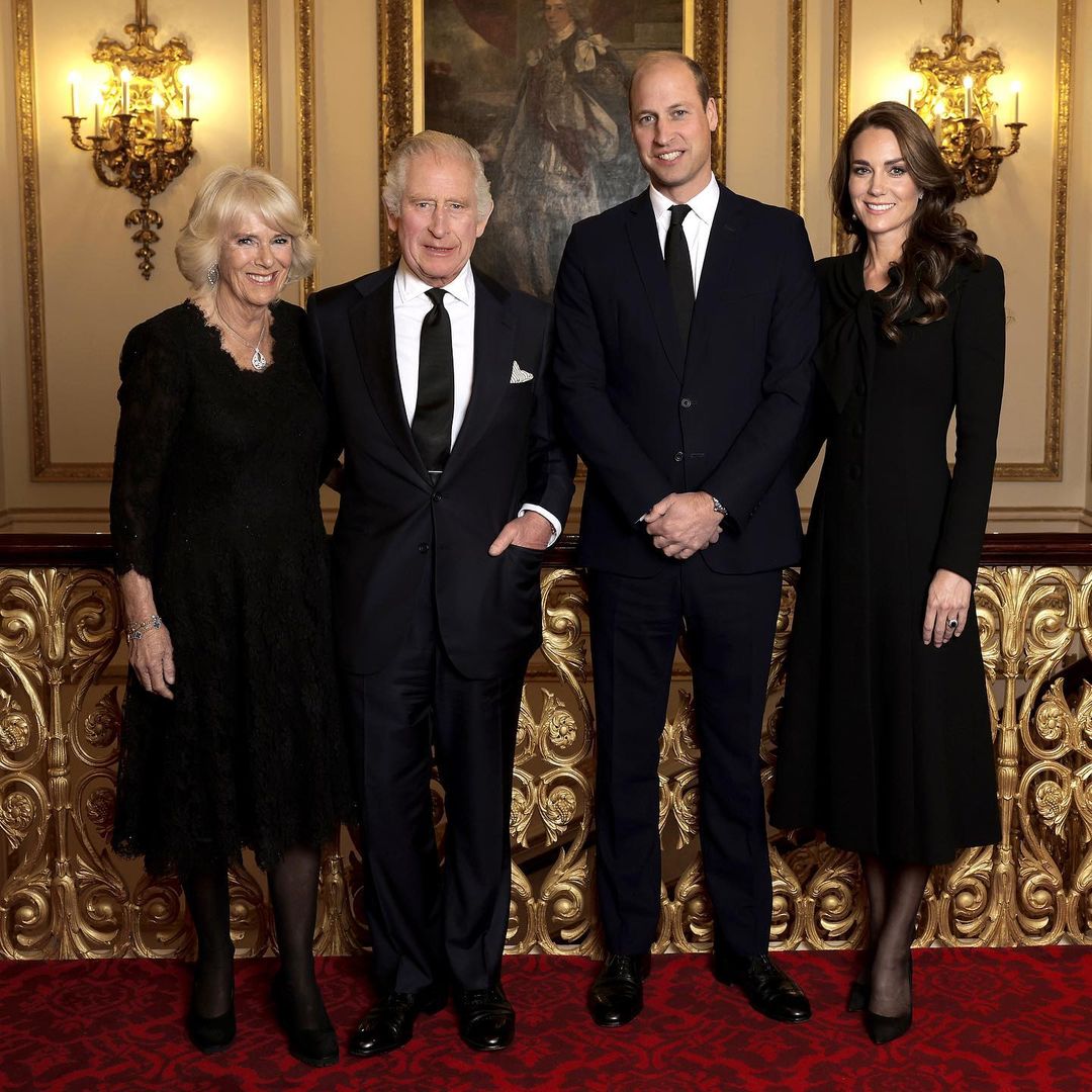 ‘The New Fab Four’ portrait: King Charles, Camilla, William & Kate yuk it up