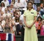 şirret | Prenses Kate, Wimbledon kadınlar finalinde Otoportrede bir tenis topunun kostümünü yaptı