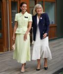 şirret | Prenses Kate, Wimbledon kadınlar finalinde Otoportrede bir tenis topunun kostümünü yaptı