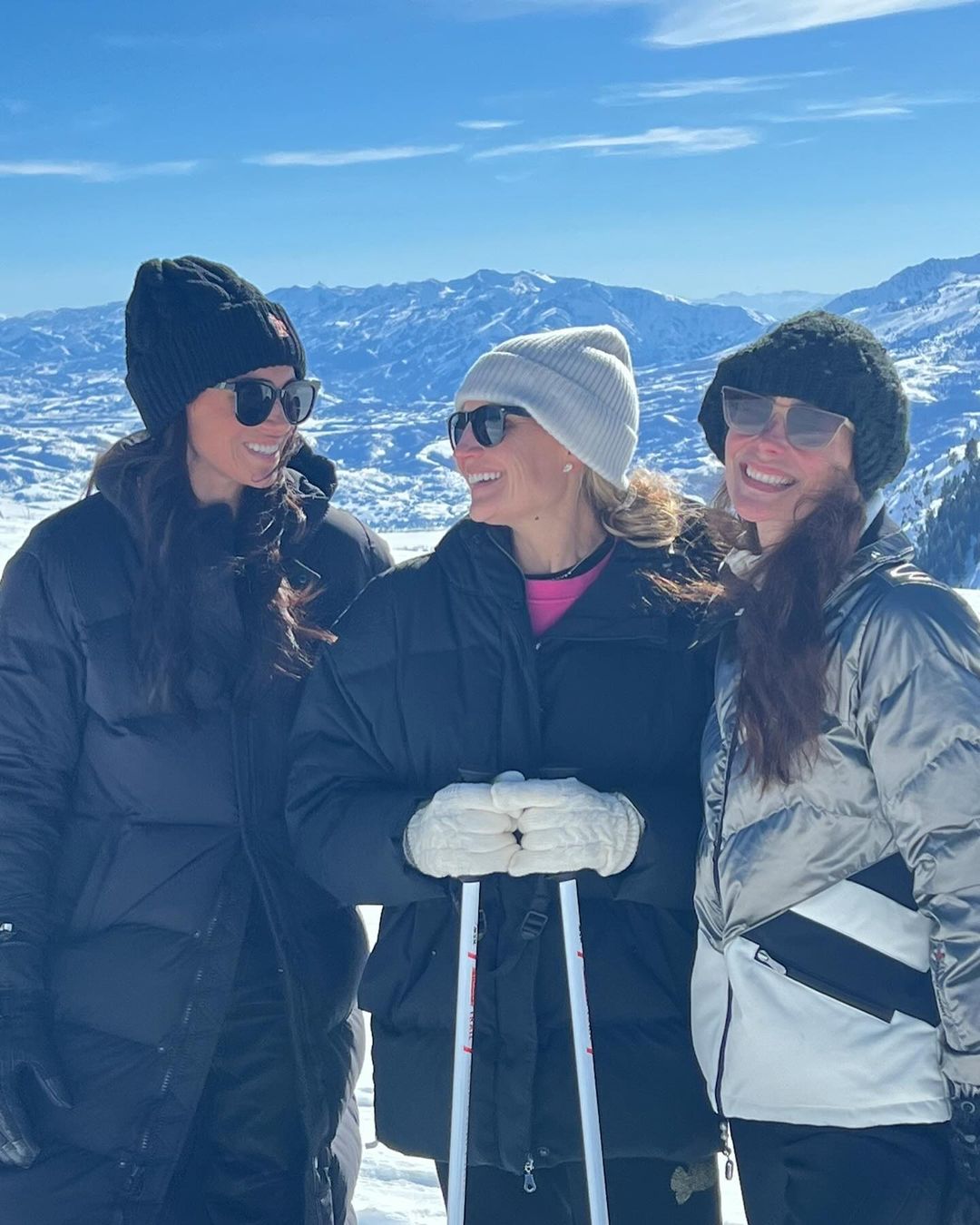 Duchess Meghan went on a ski trip to Powder Mountain with her girlfriends