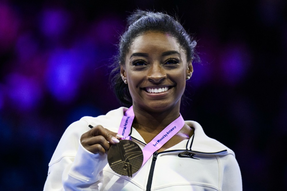 Simone Biles is still upset that people yelled at her husband Jonathan Owens