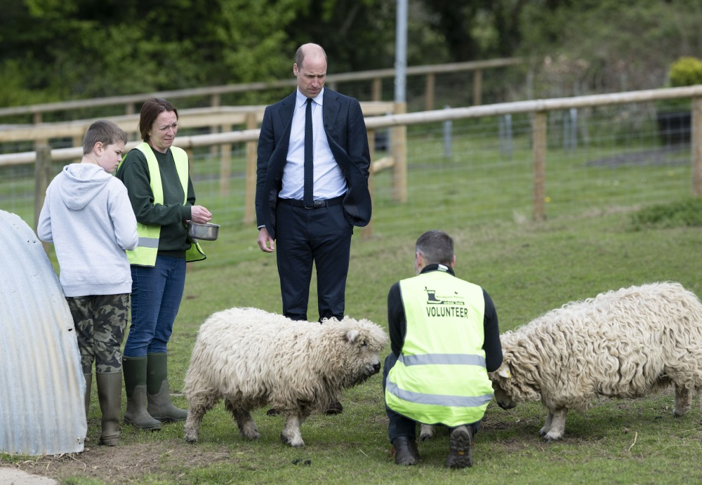 Prince William: Kids should talk to sheep & listen to their horses breathe