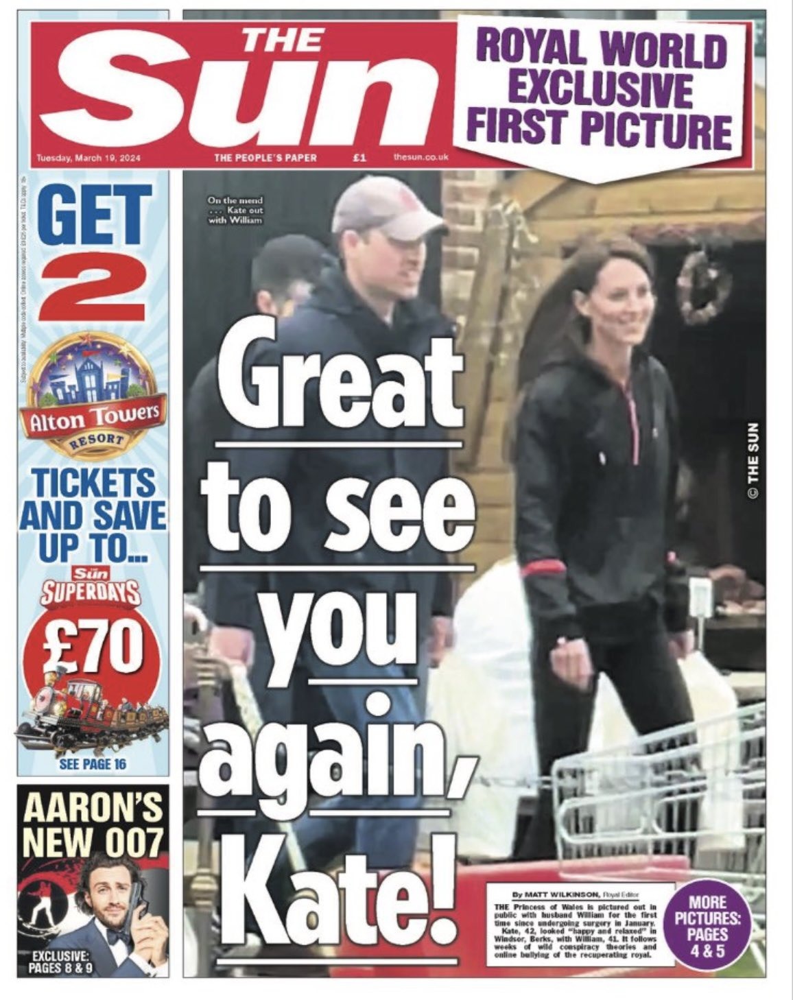 The Sun is suing ITV over the Princess Kate-Windsor Farm Store video