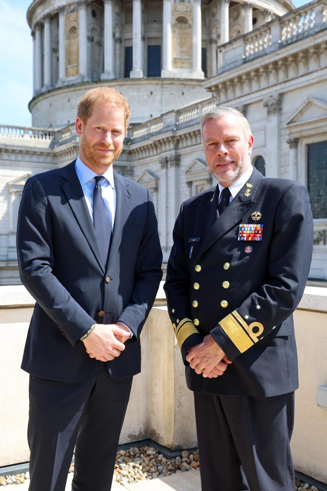 Prince Harry met with NATO & Scotty’s Little Soldiers before heading to Nigeria