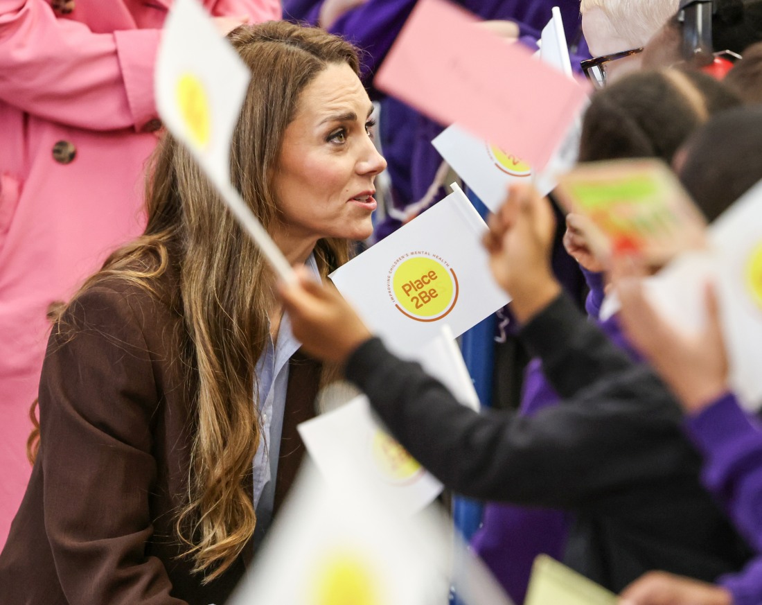 Princess Kate’s new favorite color is green, when she previously said ‘white’