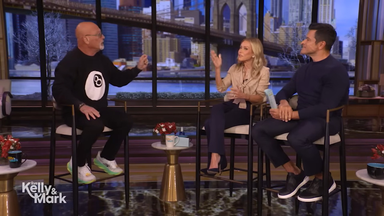 Howie Mandel on Live with Kelly and Mark