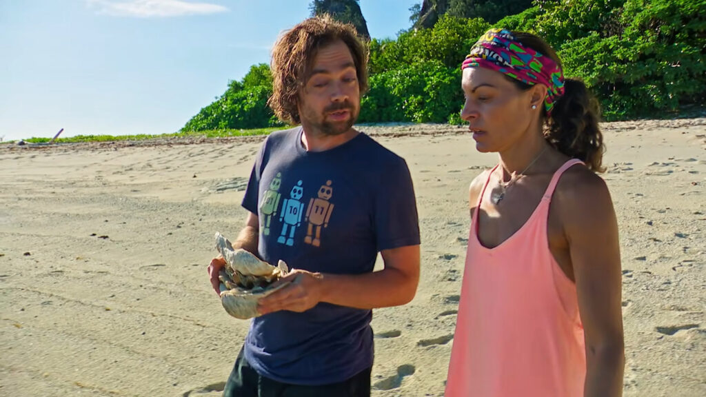 Angelina and Christian strategizing