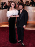 Selena Gomez and Benny Blanco at the 2026 Golden Globes