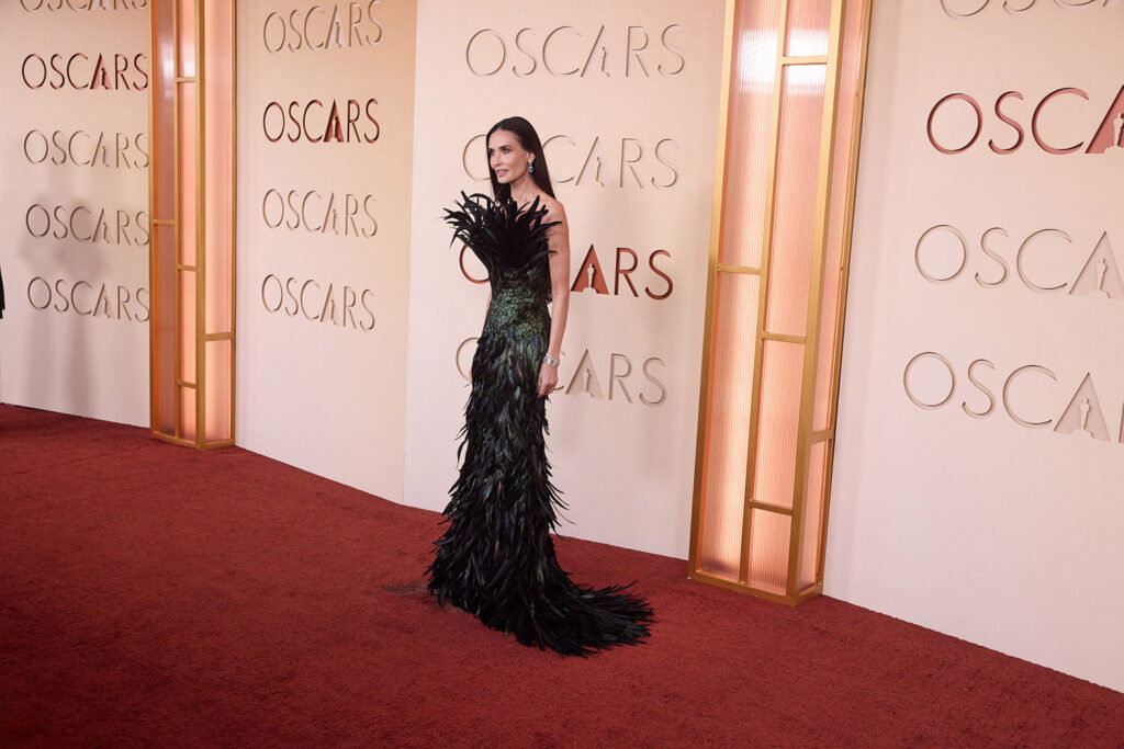 Demi Moore at the Oscars