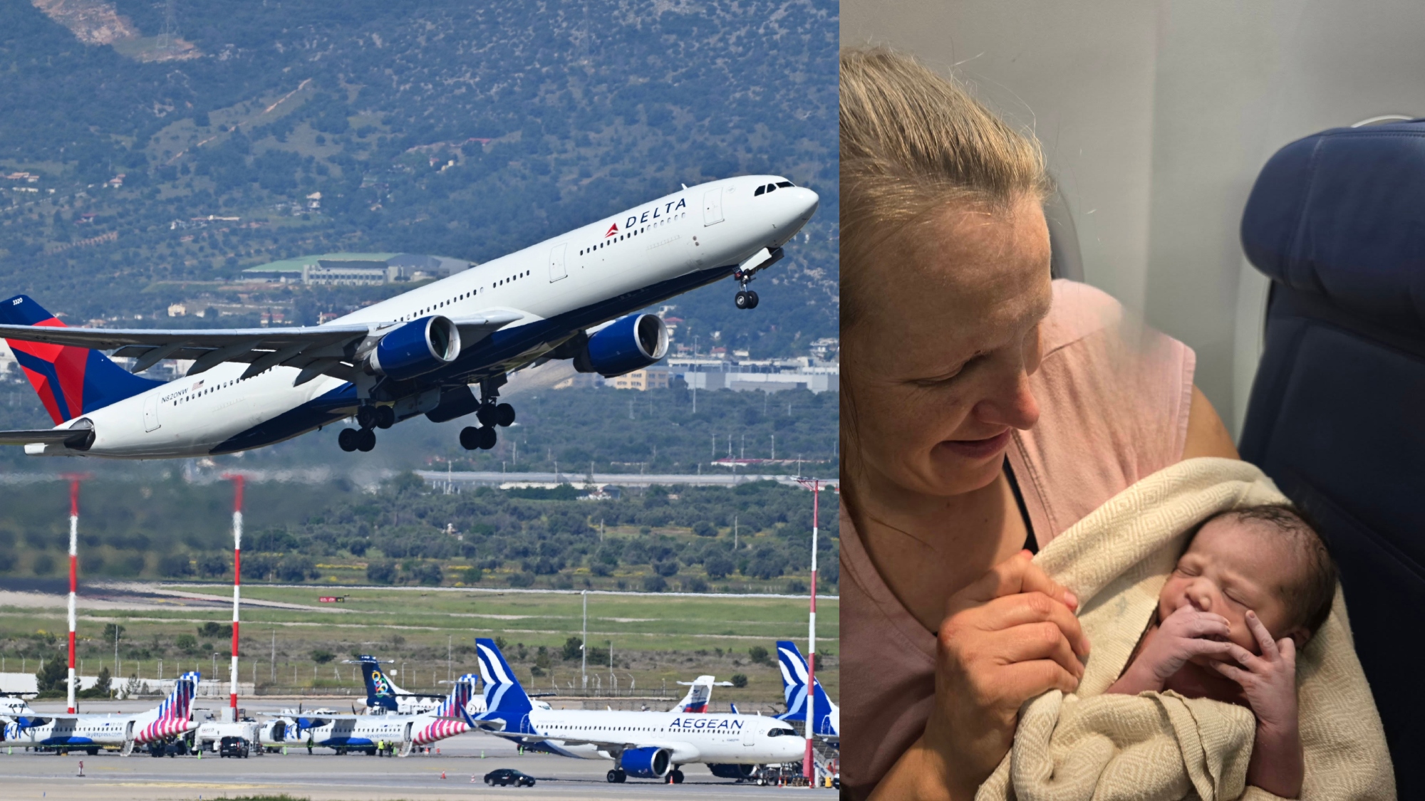 A woman gave birth on a Delta flight 30 minutes before&hellip;