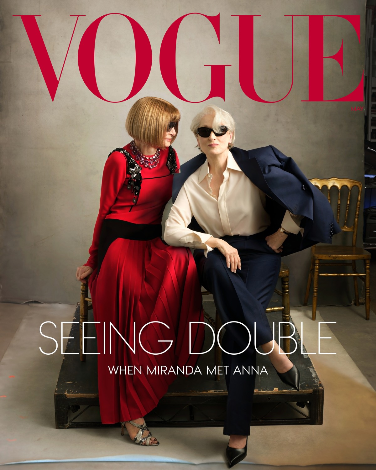 Meryl Streep & Anna Wintour cover the latest issue of Vogue: amazing?