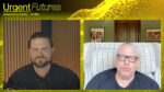Screenshot from the Urgent Futures Podcast featuring Adam McKay