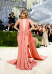 Suki Waterhouse at the 2026 Met Gala, celebrating "Costume Art" at the Metropolitan Museum of Art in New York City.