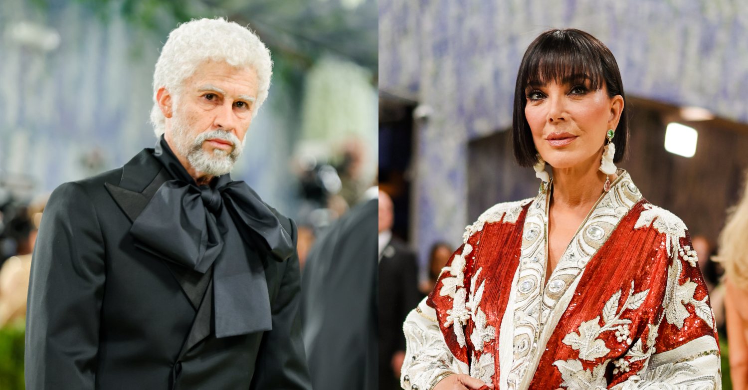 Separate photos of Bad Bunny and Kris Jenner at the 2026 Met Gala