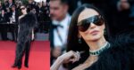 Demi Moore at Cannes in Gucci and Chopard 5-18-26