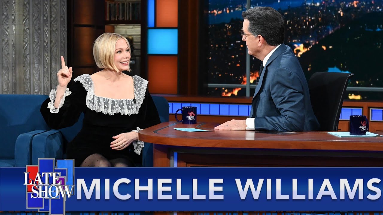 Stephen Colbert admits to being ‘wildly attracted’ to Michelle Williams