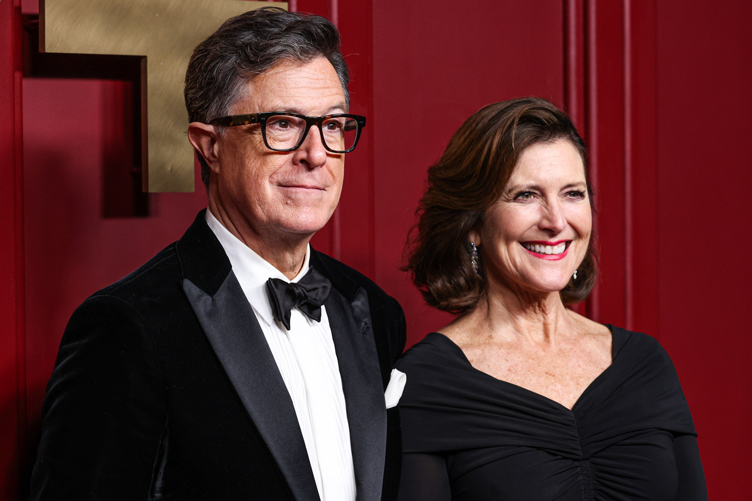Stephen and Evie Colbert