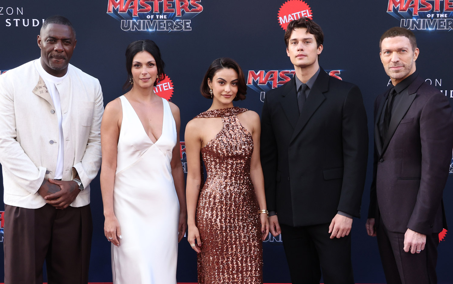 Idris Elba, Morena Baccarin, Camila Mendes, Nicholas Galitzine, Travis Knight At The Los Angeles Premiere Of Amazon MGM Studios Masters Of The Universe 5-19-26