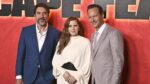 Amy Adams, Javier Bardem and Patrick Wilson at the Cape Fear premiere June 3, 2026