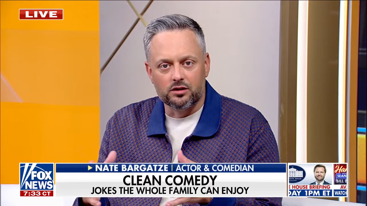 Nate Bargatze on Fox and Friends