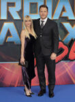 Anna Faris and Chris Pratt attend the 'Guardians Of The Galaxy Vol.2' European Gala Screening at the Hammersmith Apollo. London, United Kingdom - Monday April 24, 2017.