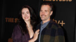 Olivia Modling and Will Forte attend the World Premiere of Apple TV+'s Series "The Studio" at Academy Museum of Motion Pictures on March 24, 2025 in Los Angeles, California.