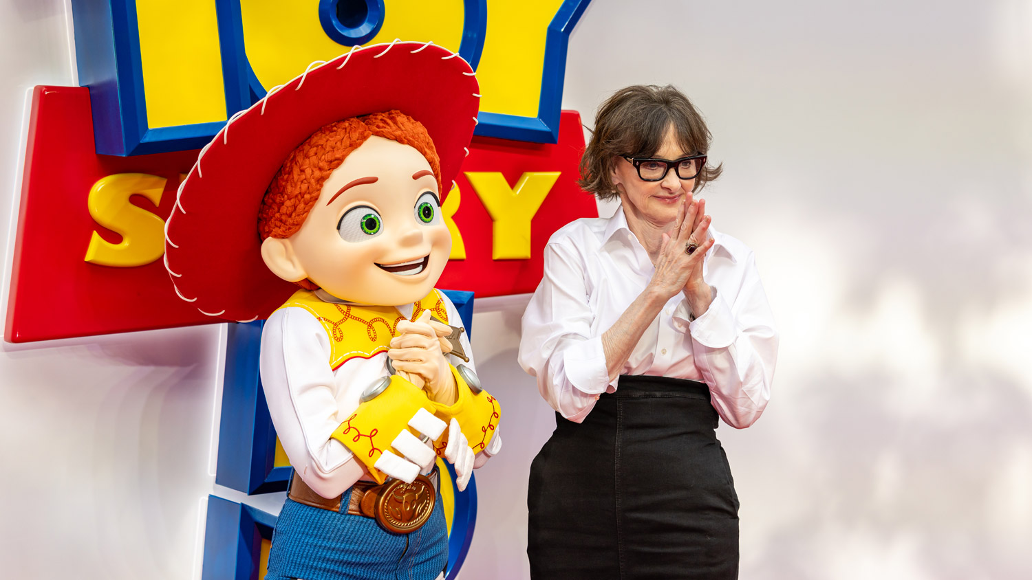 Joan Cusack attends Toy Story 5 UK Launch Event at Odeon Luxe Leicester Square in London, England. UK. Thursday 28th May 2026.