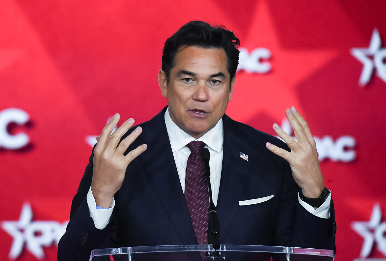 Dean Cain speaks at CPAC 2026 at the Gaylord Texan Resort & Convention Center in Grapevine, Texas on Thursday, March 26, 2026