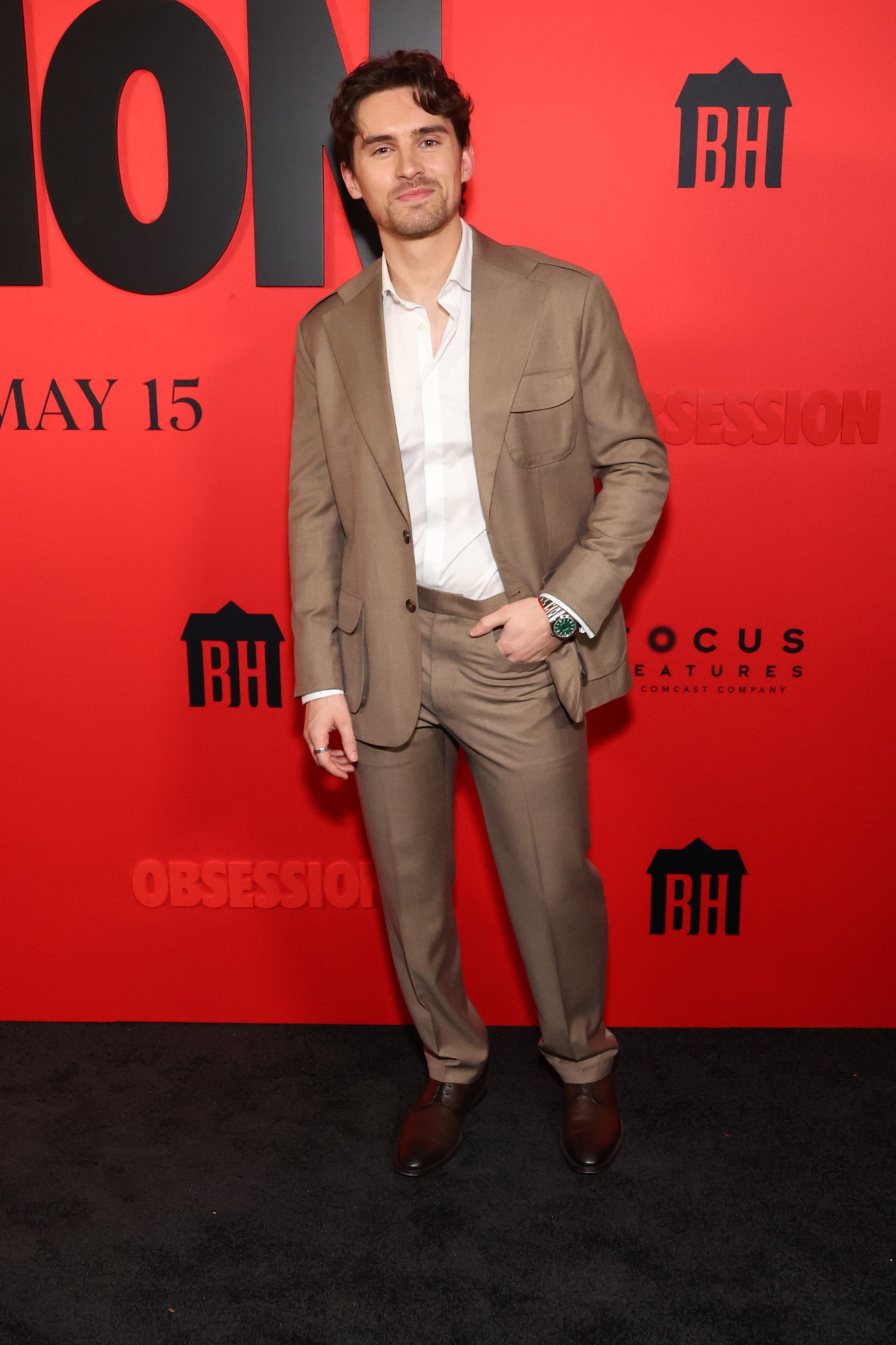 Michael Johnston at the Obsession premiere 5-11-26