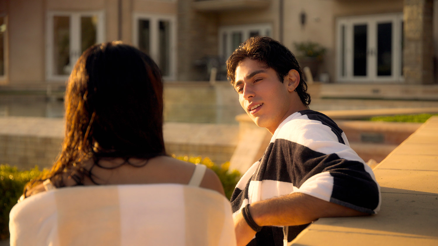 Dylan Wolf in a scene from Calabasas Confidential