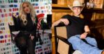 photos of BunnieXo and Dylan Wolf sitting in chairs