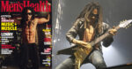 Lenny Kravitz on the cover of Men's Health and performing