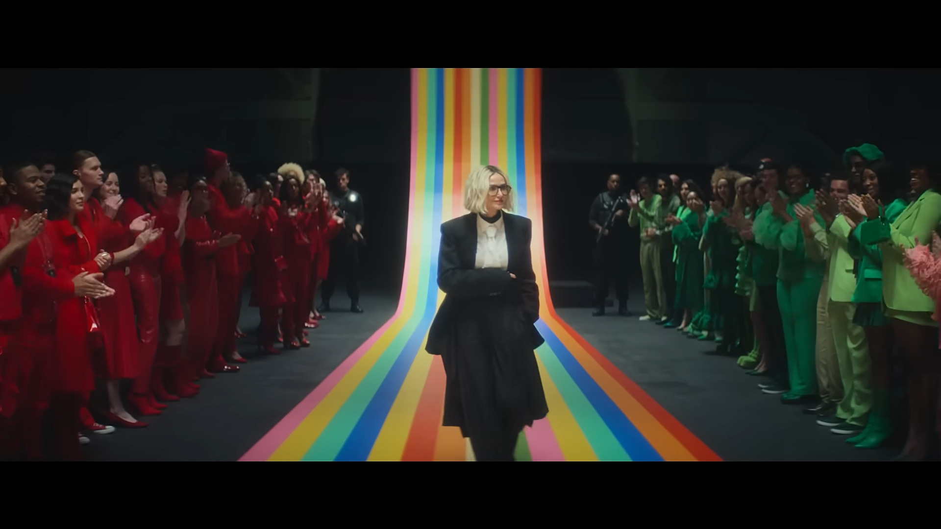 Demi Moore as a fashion designer in I Love Boosters