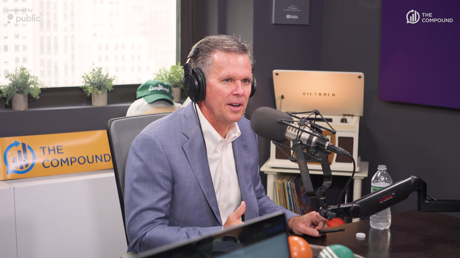 Screenshot of Jonathan Thomas on The Compound podcast