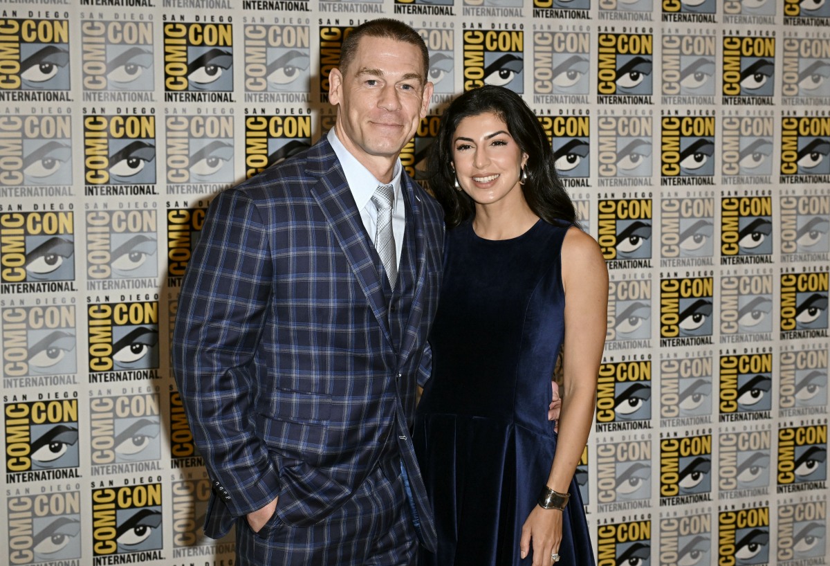 John Cena got a second hair transplant & showed it off at Comic-Con