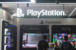 Playstation play stations at an event
