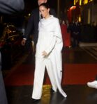 Duchess Meghan of Balenciaga! Meghan Markle Attends Paris Fashion Week Draped in White Couture