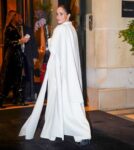 Meghan Markle was spotted arriving at her hotel after attending the Balenciaga show during Paris Fashion Week