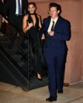 Dua Lipa and Callum Turner attend the "One Night Only" premiere after party at The Crane Club in New York