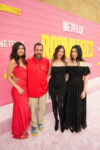 Sunny Sandler, Adam Sandler, Jackie Sandler and Sadie Sandler arrive at the Los Angeles Premiere Of Netflix's 'Roommates' held at The Egyptian Theatre on April 13, 2026