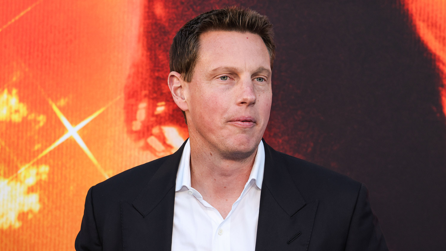 EO of Paramount Skydance David Ellison arrives at the Los Angeles Premiere Of Paramount Pictures' 'Billie Eilish: Hit Me Hard And Soft - The Tour Live In 3D' held at the Village Theatre on May 6, 2026