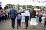 The Prince and Princess of Wales, Duke and Duchess of Rothesay, attend the Commonwealth Games in Glasgow