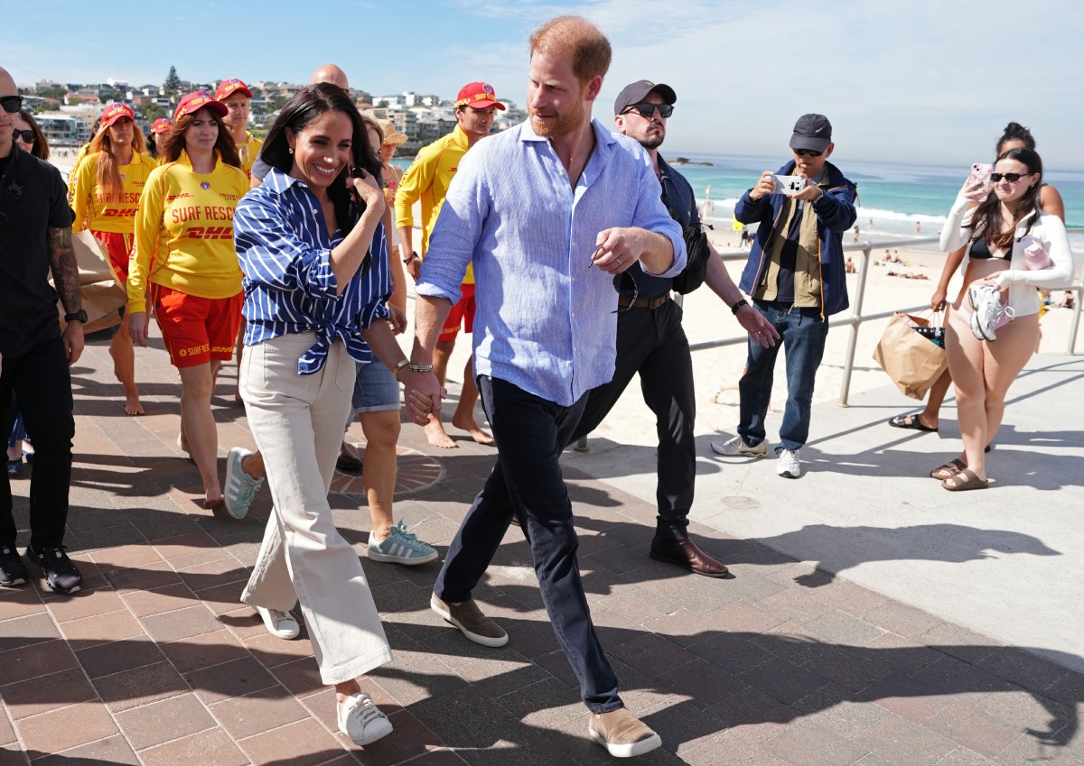 Prince Harry And Meghan, Duchess Of Sussex Visit Australia Day
