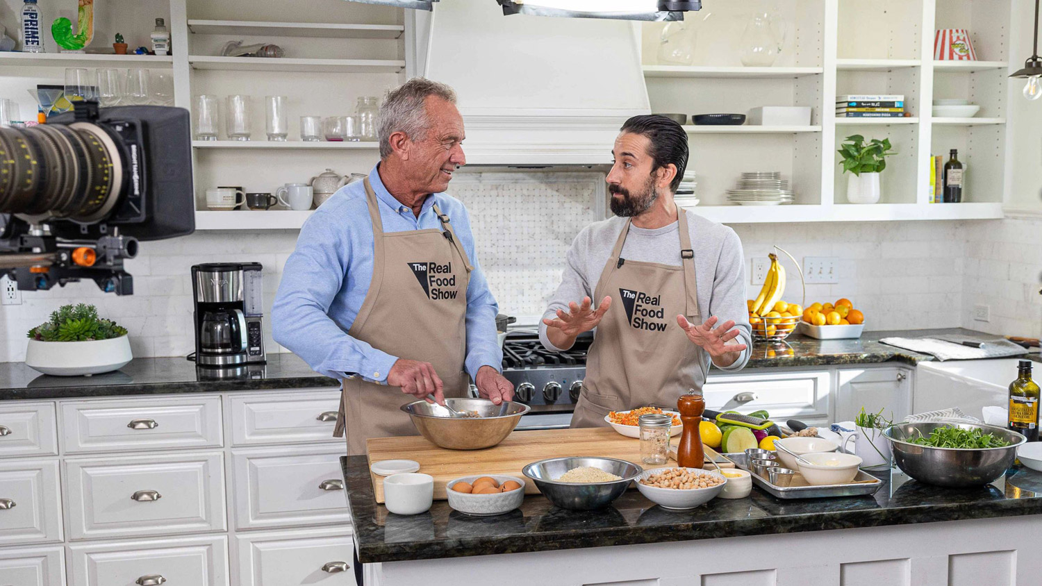 Photo from RFK Jr's cooking show