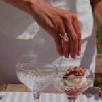 Meghan ring pear diamond