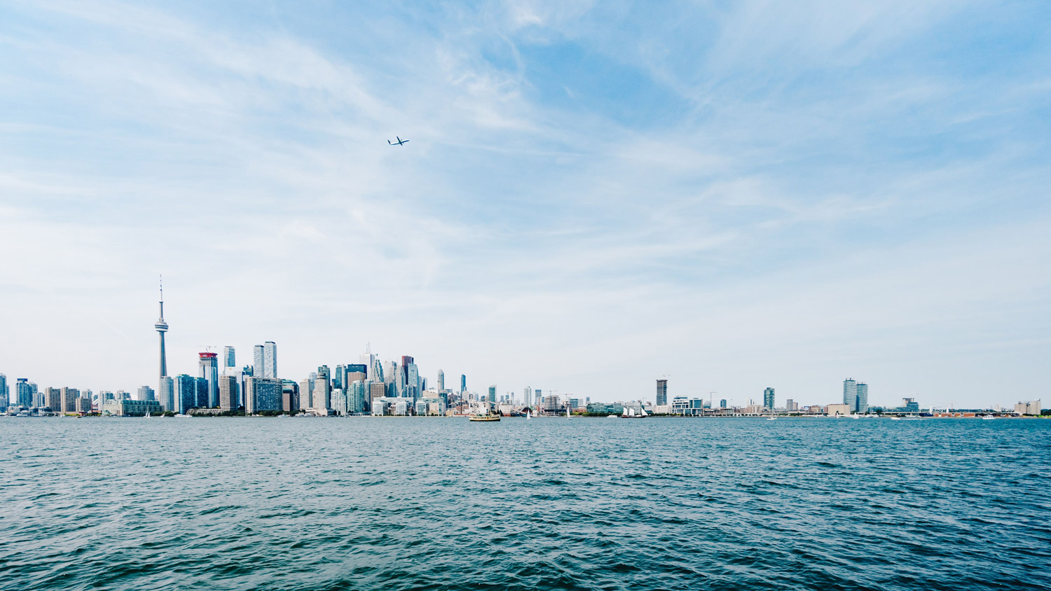 View of Toronto from Lake Ontario