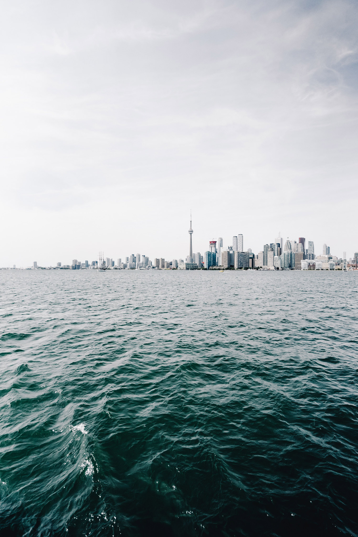 View of Toronto from Lake Ontario