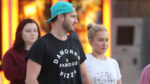 Brian Hickerson and Hayden Panettiere in 2018