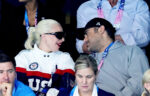 Lady Gaga and Michael Polansky at the Olympics